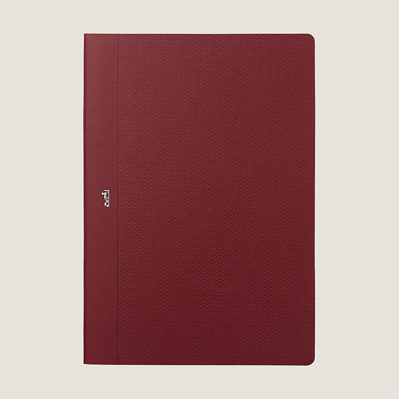 Grain d'H A5 blank notebook | Hermès Singapore